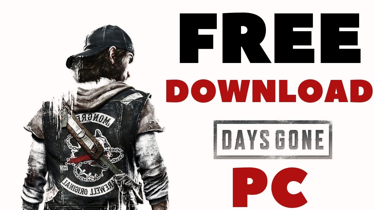 download days gone pc game